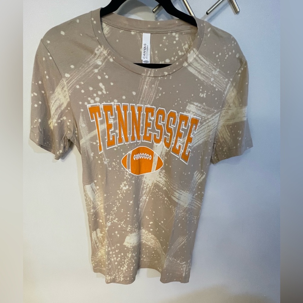 Abella Tennessee Graphic Tee - Tan and Orange